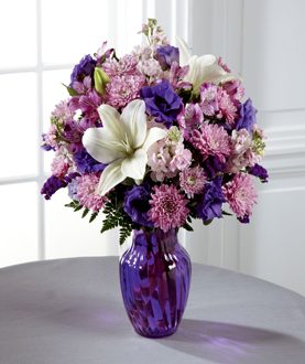 The FTD® Shades of Purple™ Bouquet