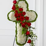 The FTD® Floral Cross Easel