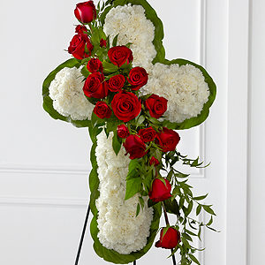 The FTD® Floral Cross Easel