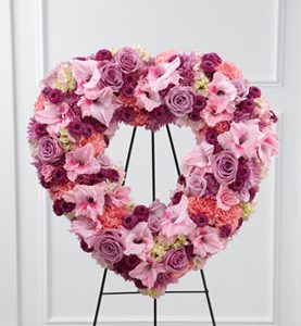 The FTD® Eternal Rest™ Standing Heart