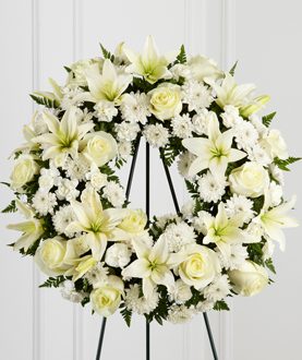 The FTD® Treasured Tribute™ Wreath