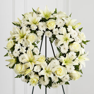 The FTD® Treasured Tribute™ Wreath