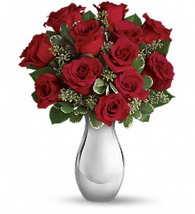 Teleflora True Romance Bouquet with Red Roses