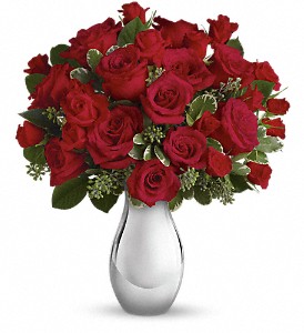 Teleflora True Romance Red Rose Bouquet - Better T400-3B True Romance Red Rose Bouquet - Better